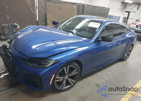 2022 BMW 430I xDrive z USA, uszkodzony, nr VIN WBA73AP09NCK07359